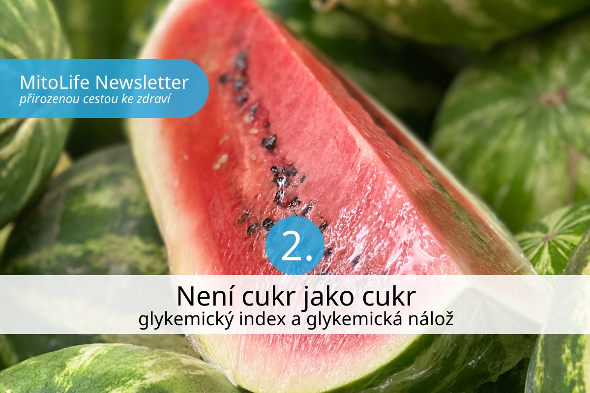 Není cukr jako cukr – glykemický index a glykemická nálož