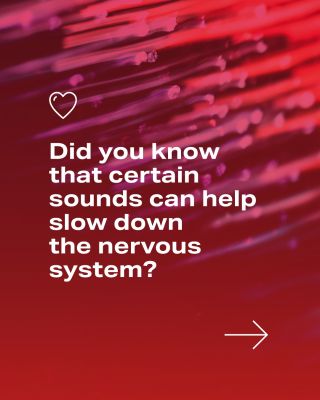 Some sounds calm you down almost instantly, while others can cause restlessness or tension. 🔊 This is no coincidence. The...