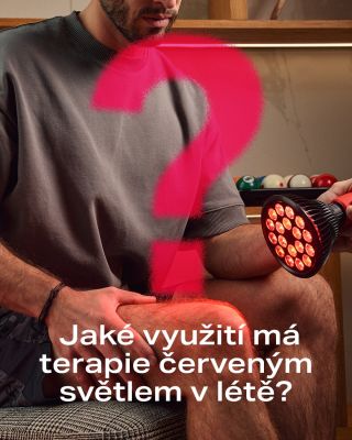 Jaké využití má terapie červeným světlem v létě? ☀️ I v létě má terapie červeným světlem řadu benefitů. Existuje jich...
