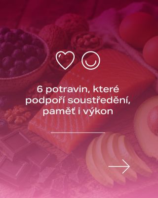 Náš mozek jede celý den naplno – a stejně jako svaly potřebuje správné palivo. 🧠✨ Některé potraviny mu pomáhají chránit...