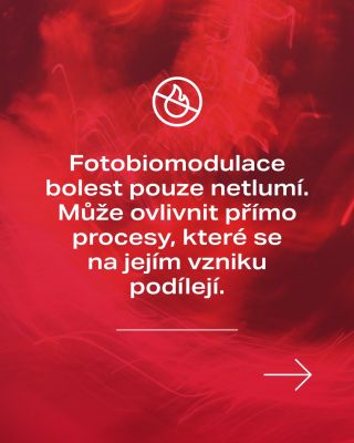 Jak může červené světlo pomáhat zmírnit bolest? 🔴 Fotobiomodulace nepůsobí pouze na samotný pocit bolesti. Červené a...