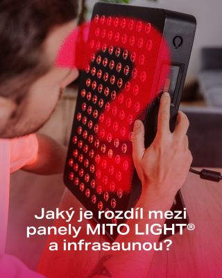 Jaký je rozdíl mezi panely MITO LIGHT® a infrasaunou? 🔴🔥 Hlavní rozdíl je v tom, jaké vlnové délky používají a jakým...