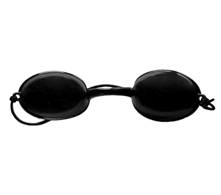 gafas de protección para luz roja y NIR