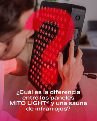 ¿Cuál es la diferencia entre los paneles MITO LIGHT® y una sauna de infrarrojos? 🔴🔥 La principal diferencia está en las...