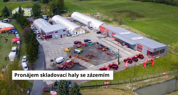 Pronájem skladové haly se zázemím – Střítež u Českého Těšína