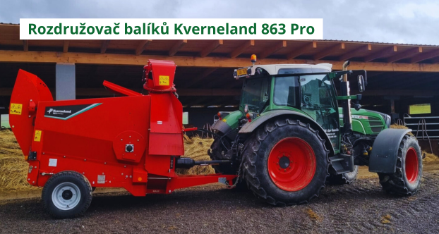 Předání špičkového rozdružovače Kverneland 863 Pro