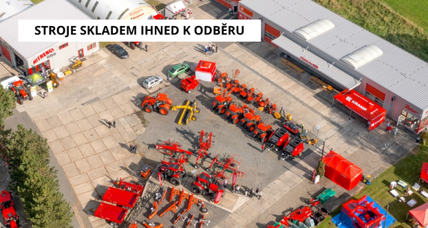 Stroje skladem – ihned k odběru
