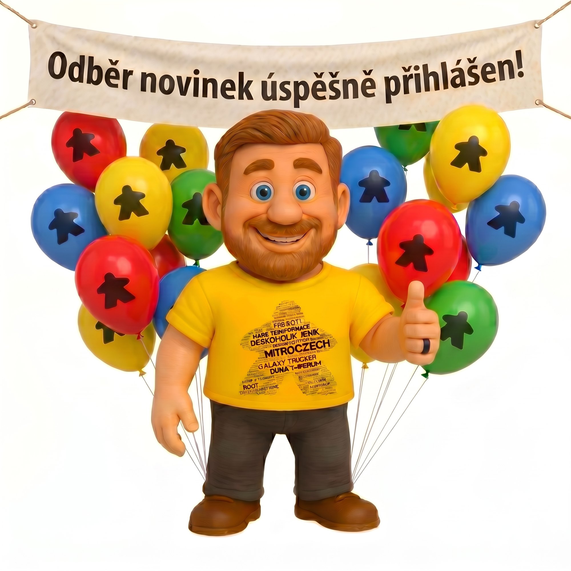 Přihlášení k odběru novinek