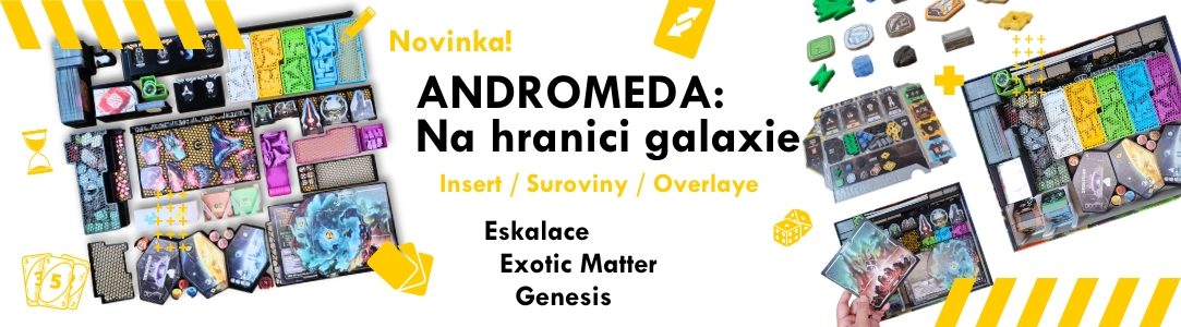 novinky insert MitroCZECH Andromeda Na hranici galaxie overlay suroviny