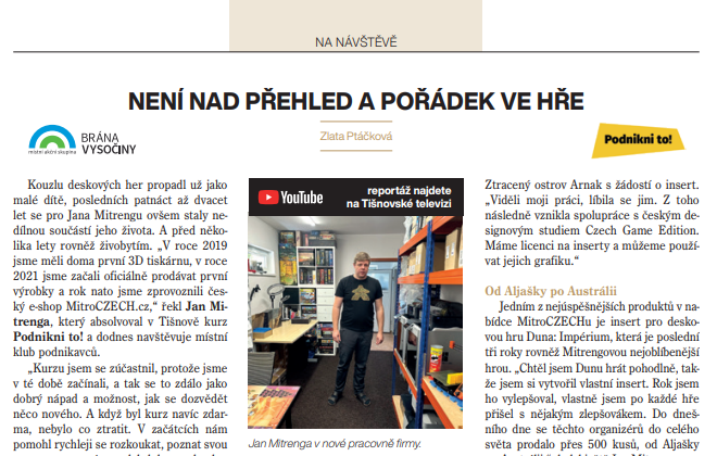 Tišnovské noviny – náhled