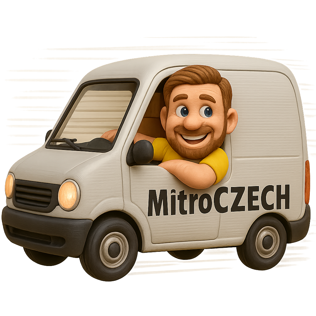 Možnosti dopravy MitroCZECH – PPL, Zásilkovna, Balíkovna, osobní odběr