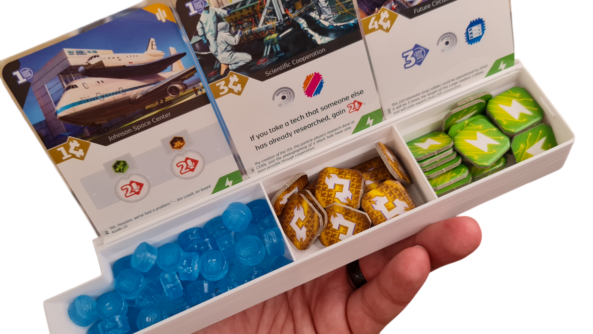 SETI insert – color variants