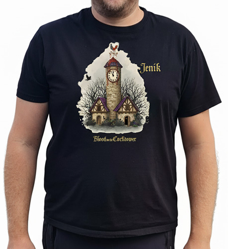 Ukázka personalizace – potisk se jménem nebo přezdívkou