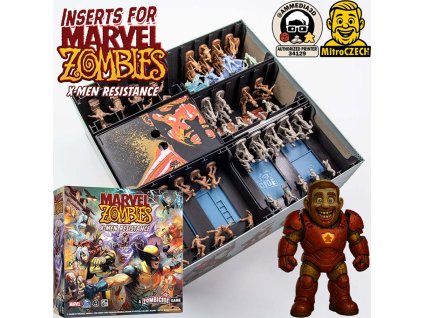 Marvel zombies X Men Resistance insert MitroCZECH organiser BoardGameHolic 1000x1000a