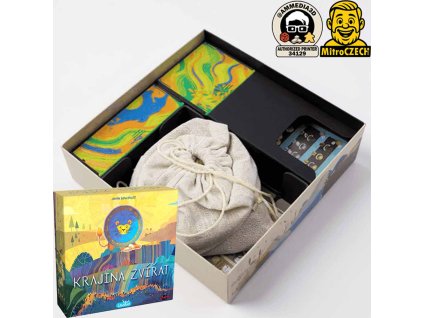 Krajina zvirat insert MitroCZECH Harmonies organiser BoardGameHolic (00)