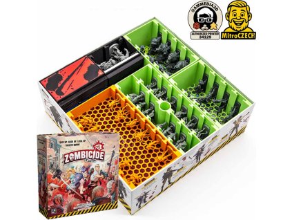 Zombicide 2nd edition insert MitroCZECH organizer BoardGameHolic AM media 1000x1000