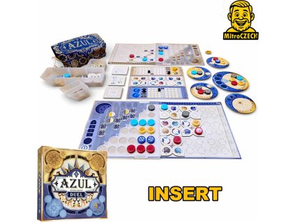 Auzl Duel insert MitroCZECH organizer BoardGameHolic (00) 1000x