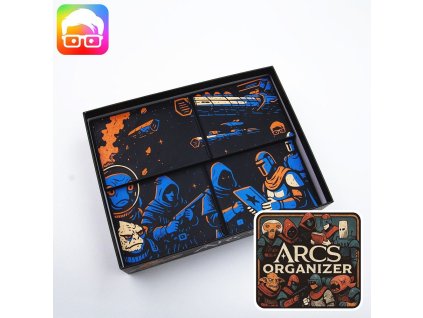 Arcs Konflikt a zhrouceni v Pomez insert MitroCZECH Conflict and Collapse in the Reach organizer BoardGameHolic am media(101)