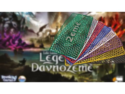 Víko frakční krabičky pro hru Legendy Dávnozemě insert MitroCZECH organizer BoardGameHolic