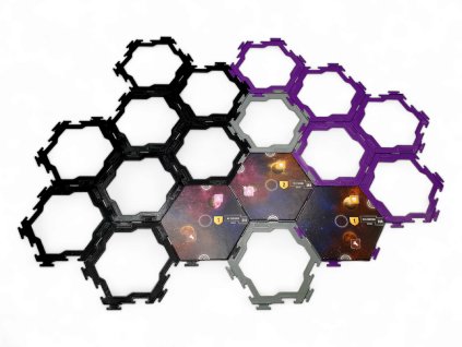 Mřížka pro hexové díly mapy ze hry Eclipse insert MitroCZECH organizer BoardGameHolic