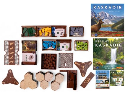 Kaskádie a Krajiny Kaskádie -  insert MitroCZECH organizer BoardGameHolic