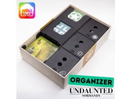 Odhodlaní: Normandie -  insert MitroCZECH organizer BoardGameHolic
