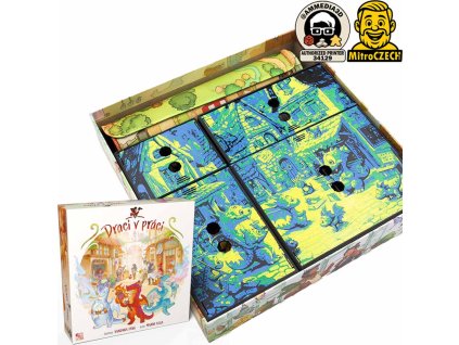 Draci v praci insert MitroCZECH flamecraft organiser BoardGameHolic 1000x1000