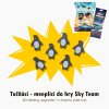 Tučňáci do hry Sky Team insert MitroCZECH organizer BoardGameHolic