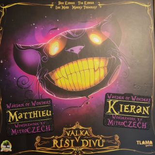 🇬🇧 Get a free card divider with your name on it. Simply order our insert for the Wonderland's War and we'll take care of...