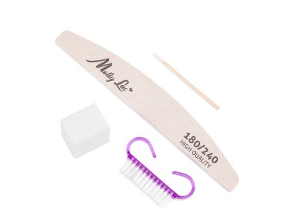 pakiet safe standard do stylizacji paznokci pilnik mollylac 180240