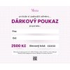 Dárkový poukaz s věnováním 2.500 Kč