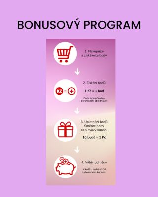 Nakupujte, sbírejte body a proměňte je ve slevu na další nákup. 🛍️✨ V našem věrnostním programu získáváte body za své...