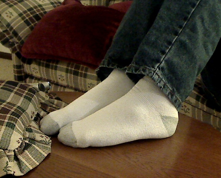 Jak vyčistit bílé ponožky: Oslnivá bělost