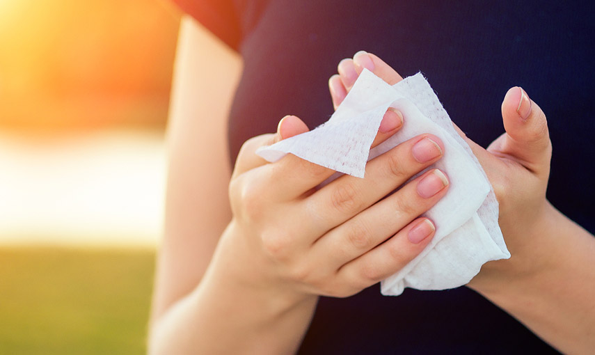 Jak vybrat čisticí ubrousky