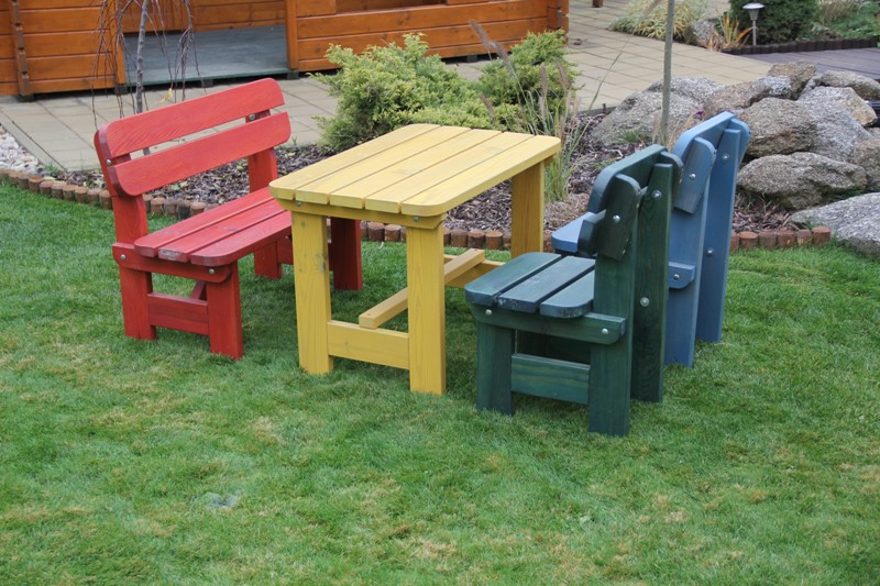 Jak vybrat dětský zahradní nábytek
