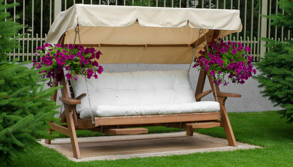 Jak vybrat zahradní houpačky