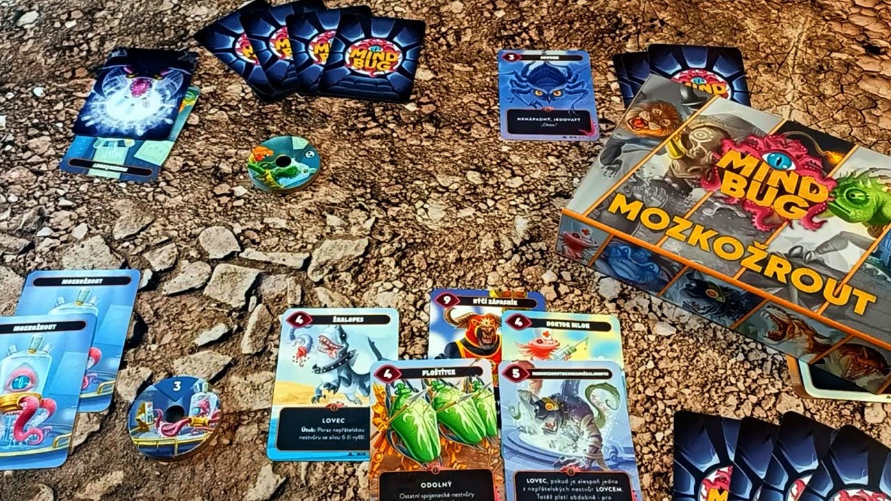 Recenze karetní hry Mozkožrout
