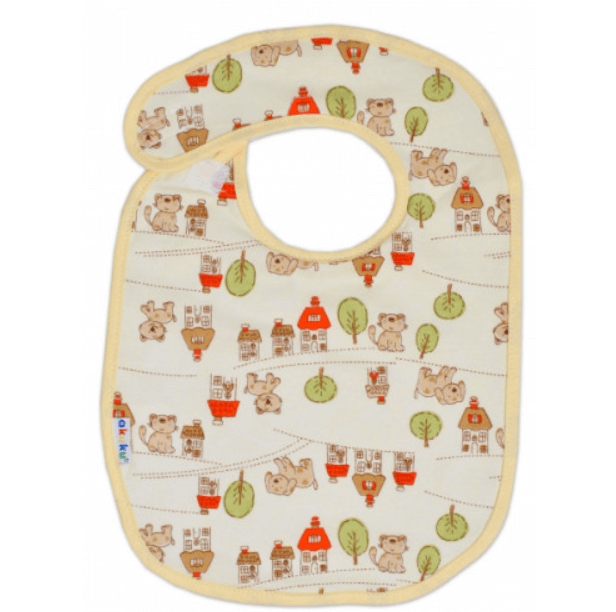 Bavlněné bryndáky a utěráky v péči o novorozence