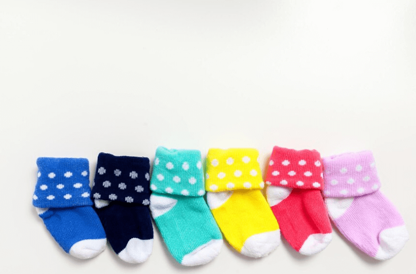 Jak vybrat ponožky pro miminko