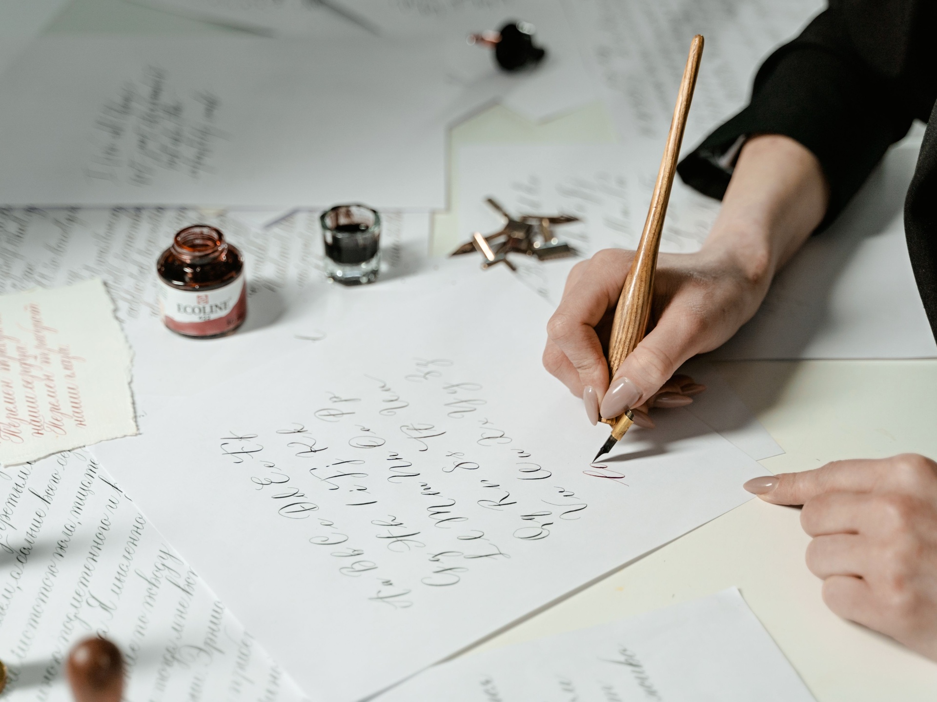 Co je kaligrafie a jak se snadno naučit kaligrafické psaní
