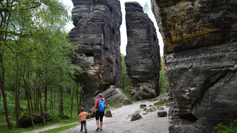 Tipy na dovolenou s dětmi: Severní Čechy – Tiské stěny