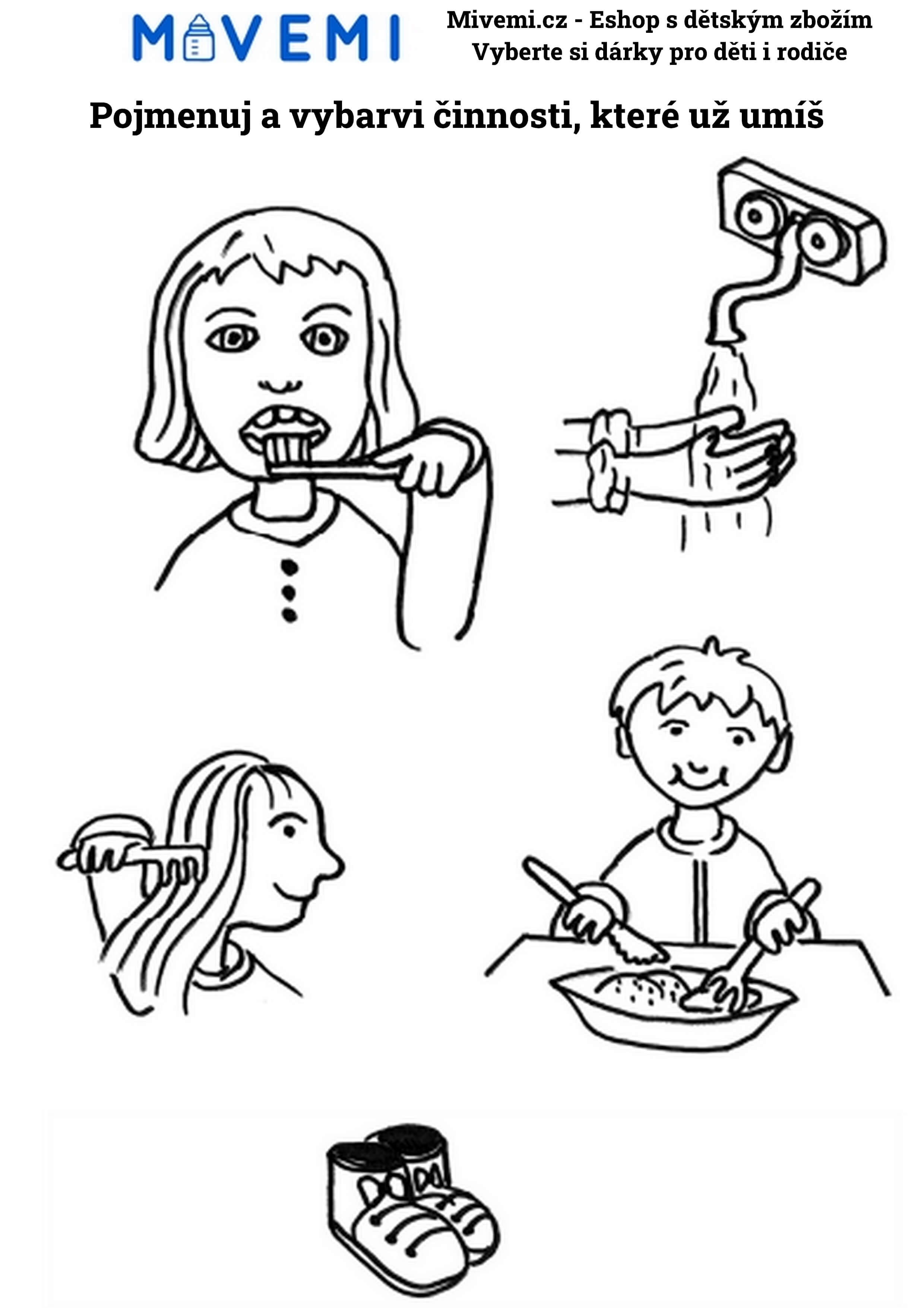 Kreativní pracovní sešit pro děti určený k interaktivnímu vzdělávání a rozvoji schopností