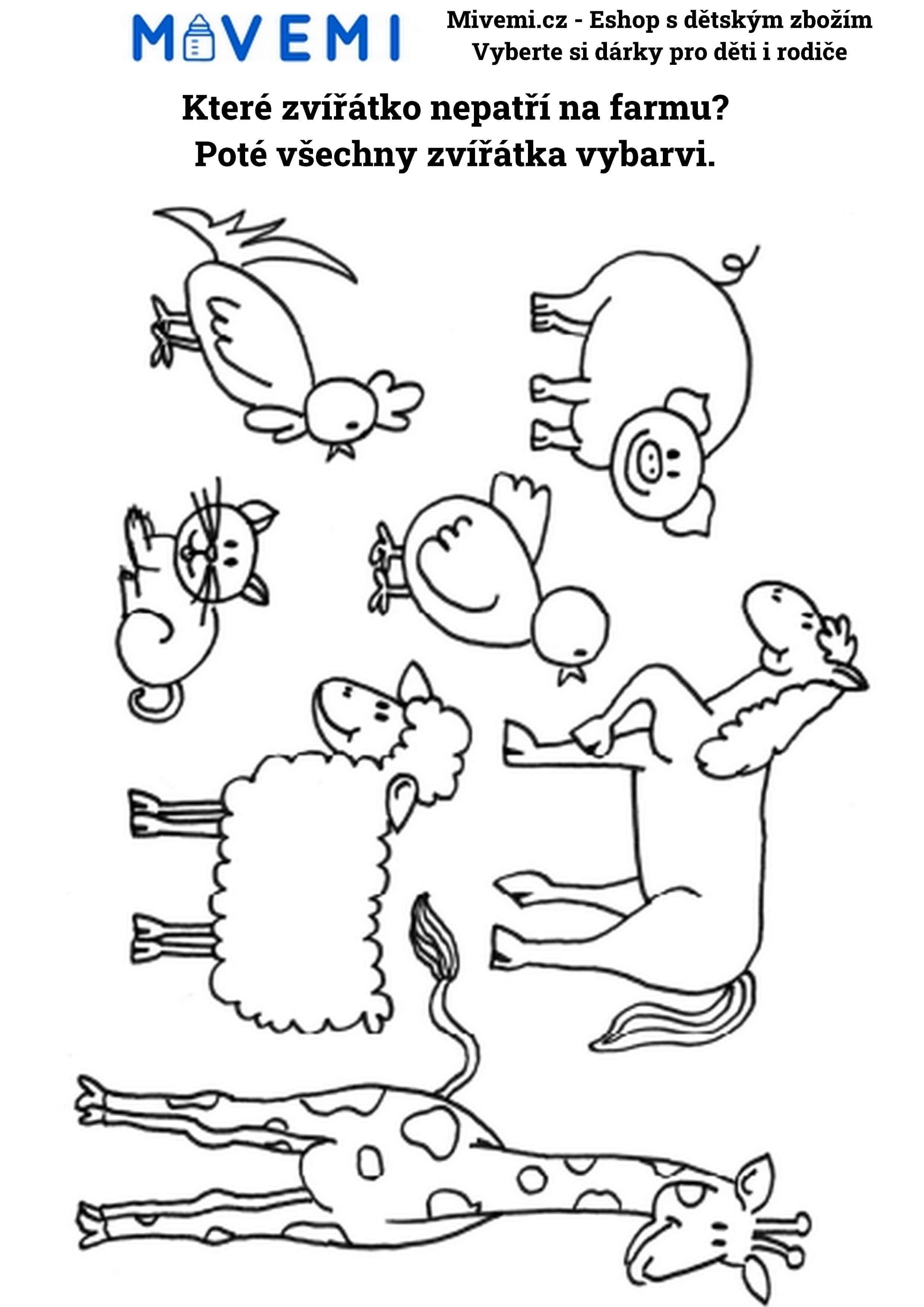 Univerzální vzdělávací pracovní sešit pro děti vhodný pro komplexní rozvoj doma i ve školce.