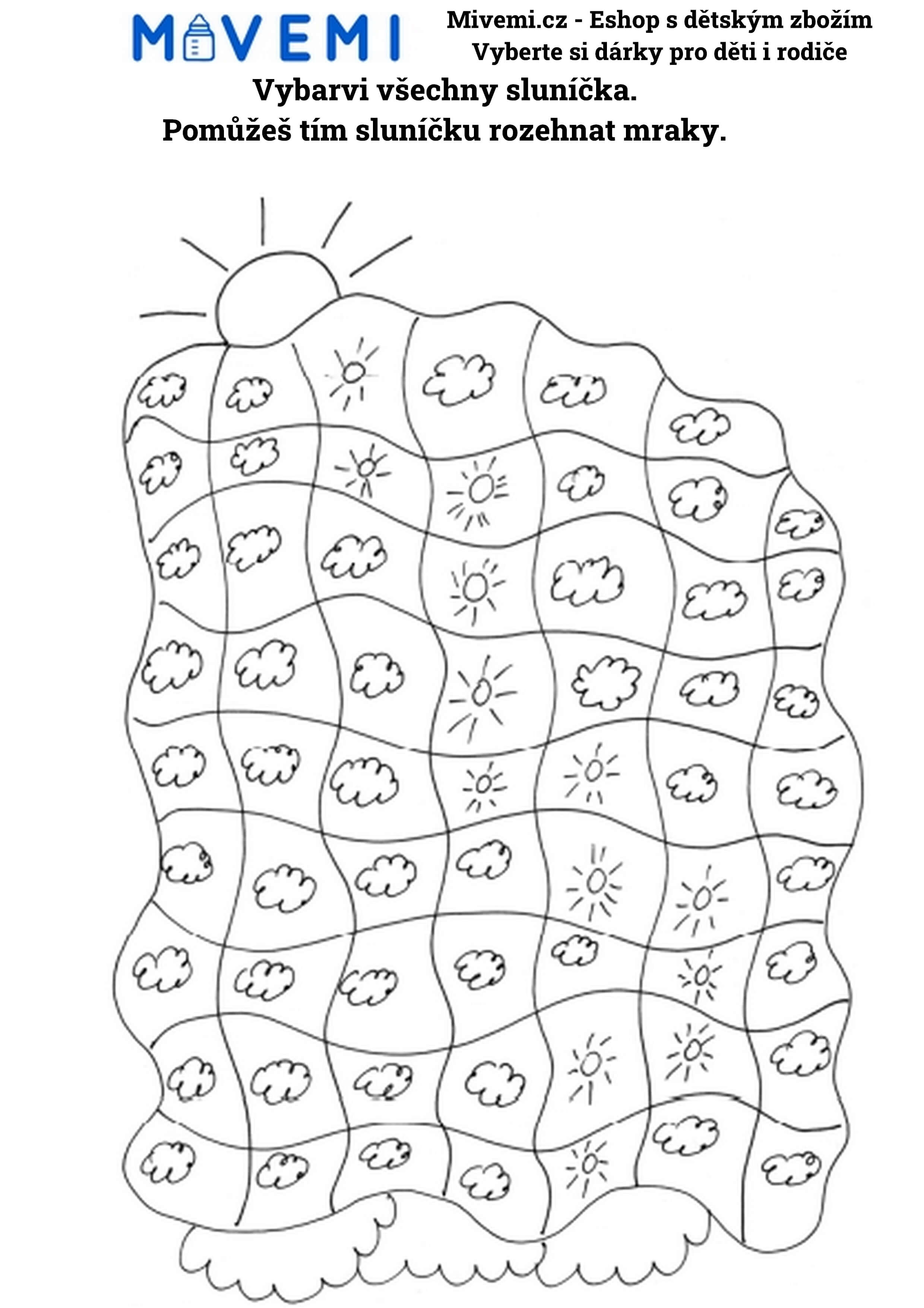 Pracovní sešit pro děti s interaktivními aktivitami a rozvojem logického myšlení a dovedností.