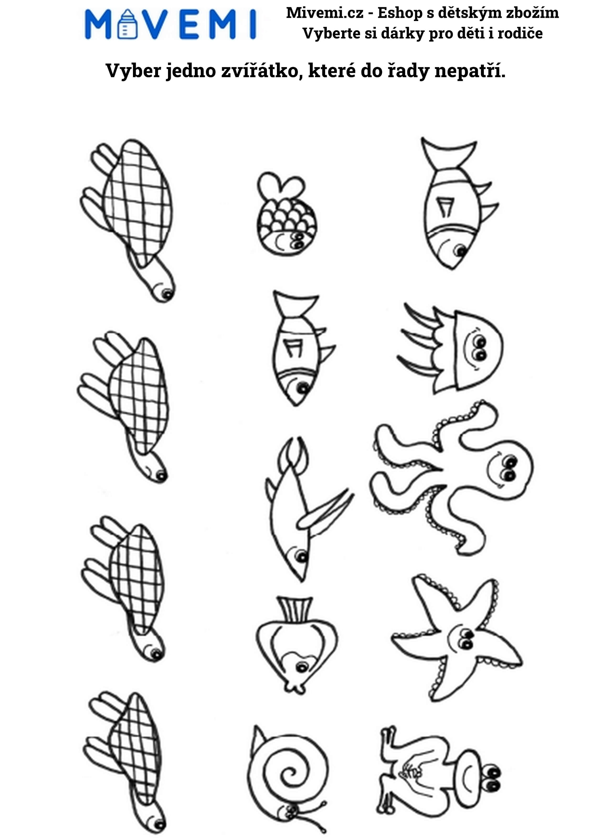 Vzdělávací pracovní sešit pro děti s podporou logického myšlení a přípravy na školu.