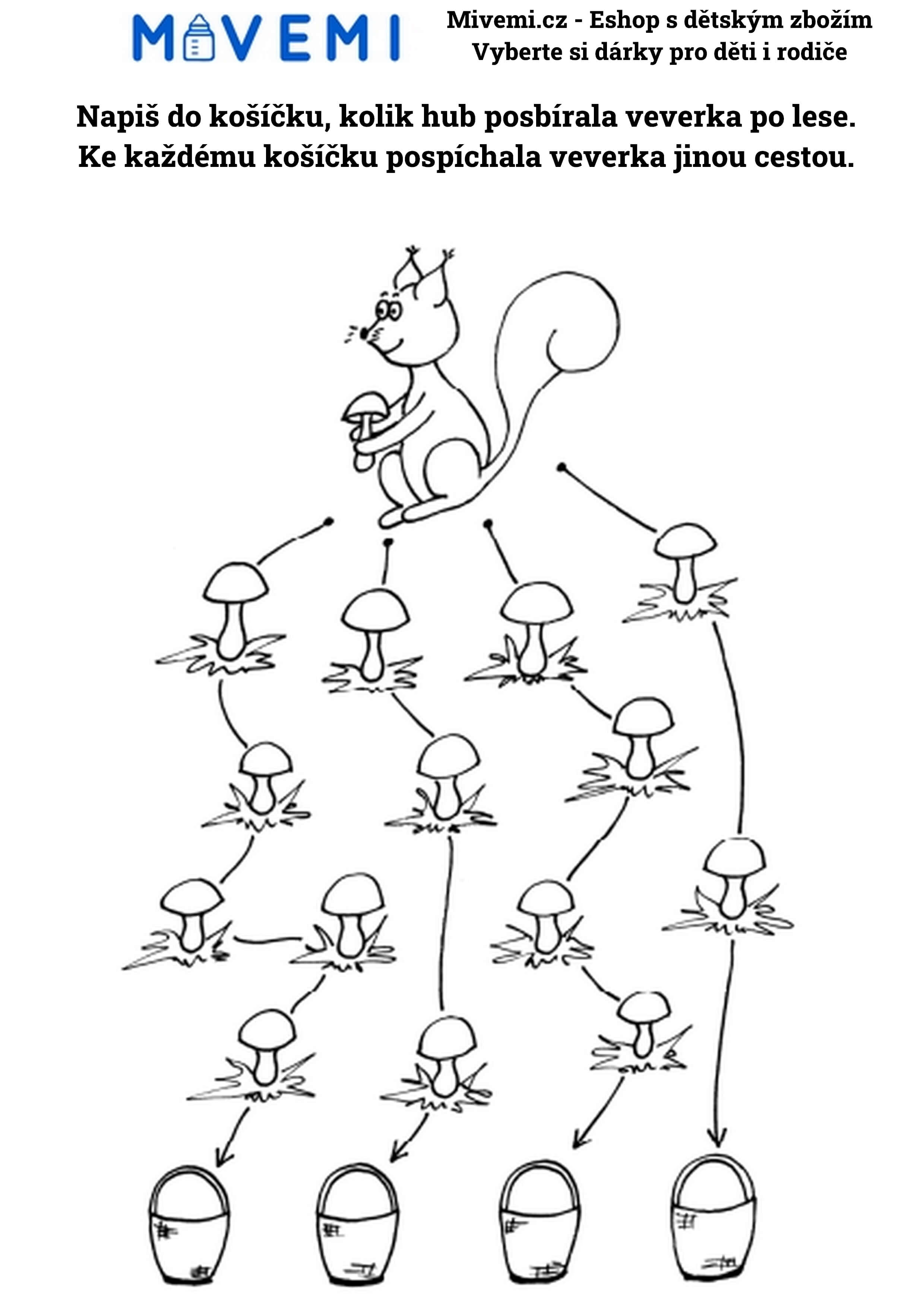 Edukativní pracovní sešit pro děti s aktivitami na rozvoj koncentrace a hravé učení doma.