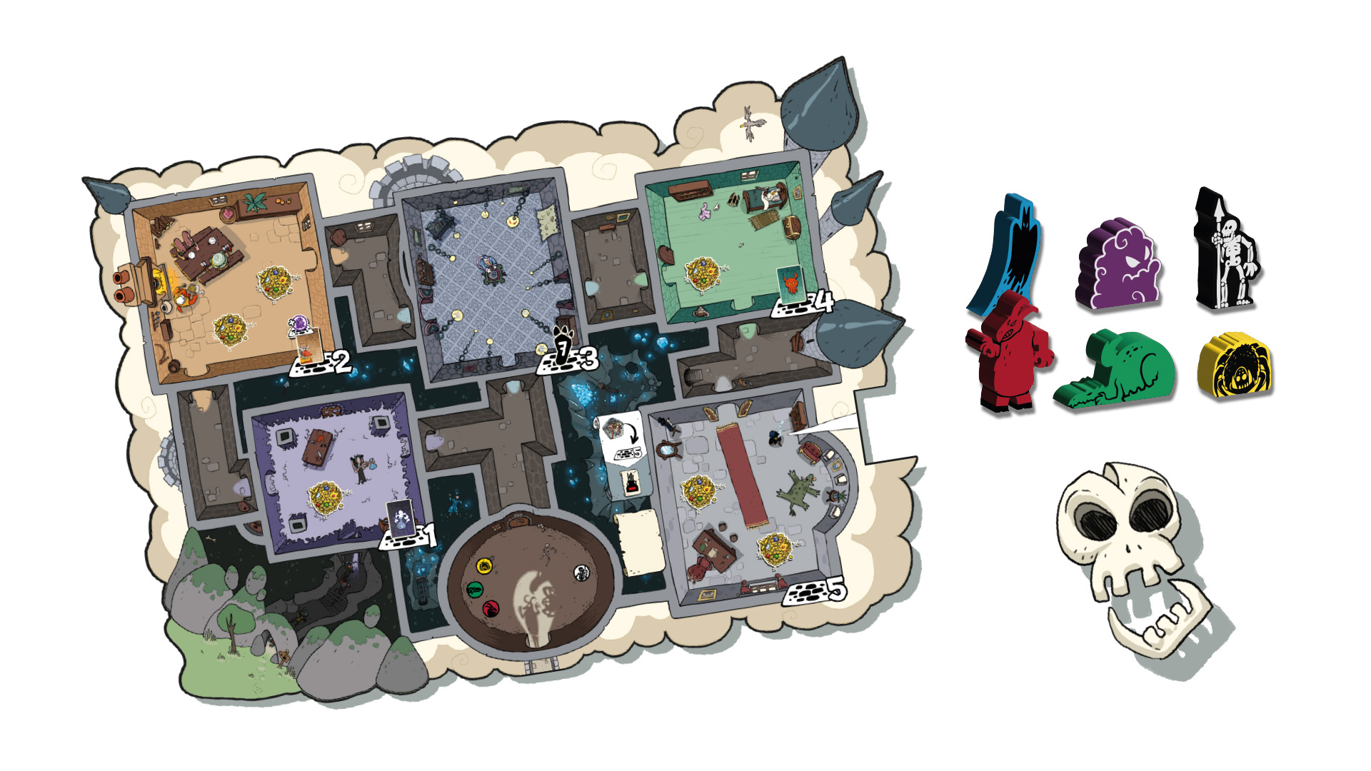 Recenze deskové hry Donžon - Strážci v zácviku