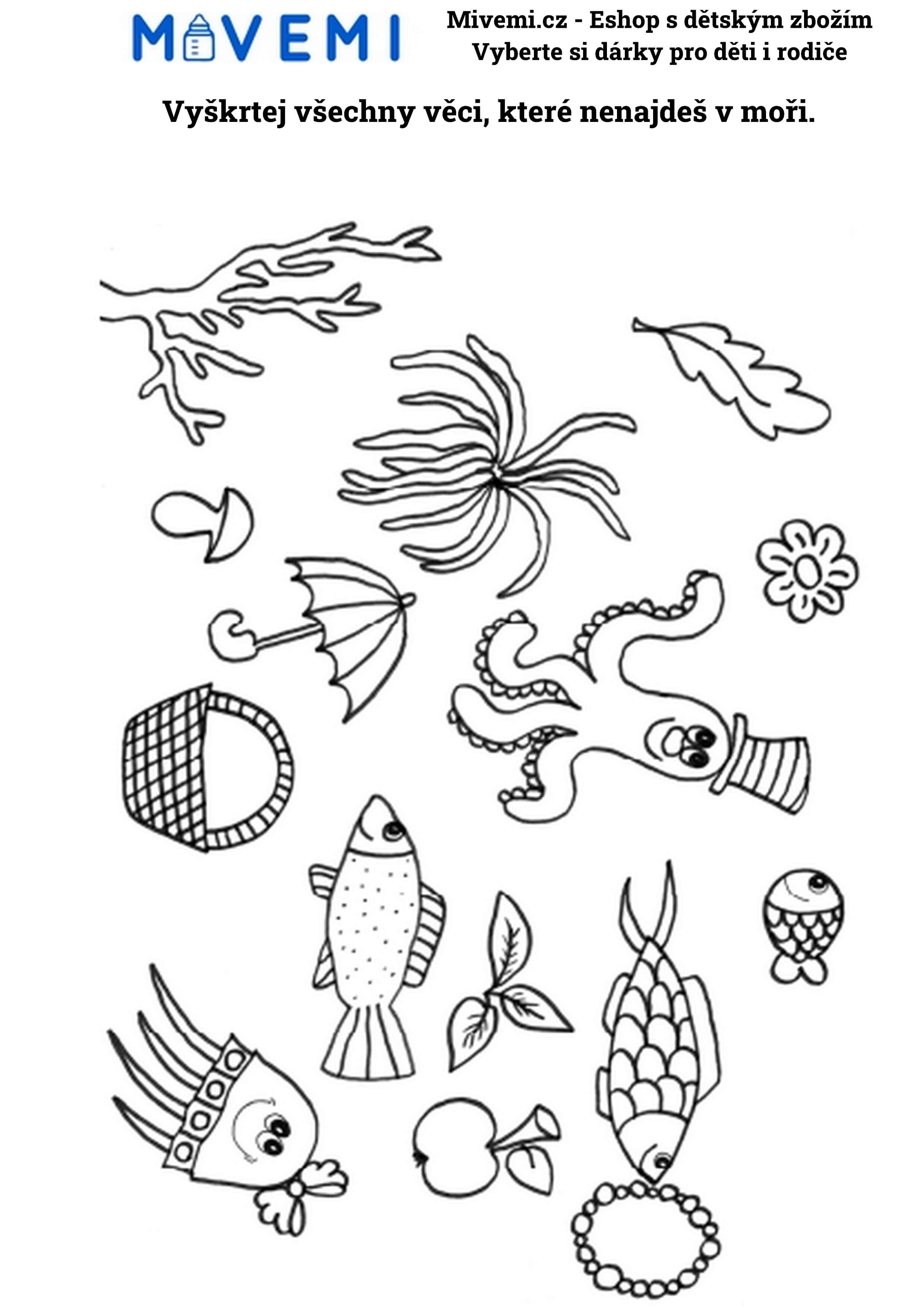 Vzdělávací pracovní sešit pro předškoláky s cílem rozvíjet logické myšlení a soustředění.