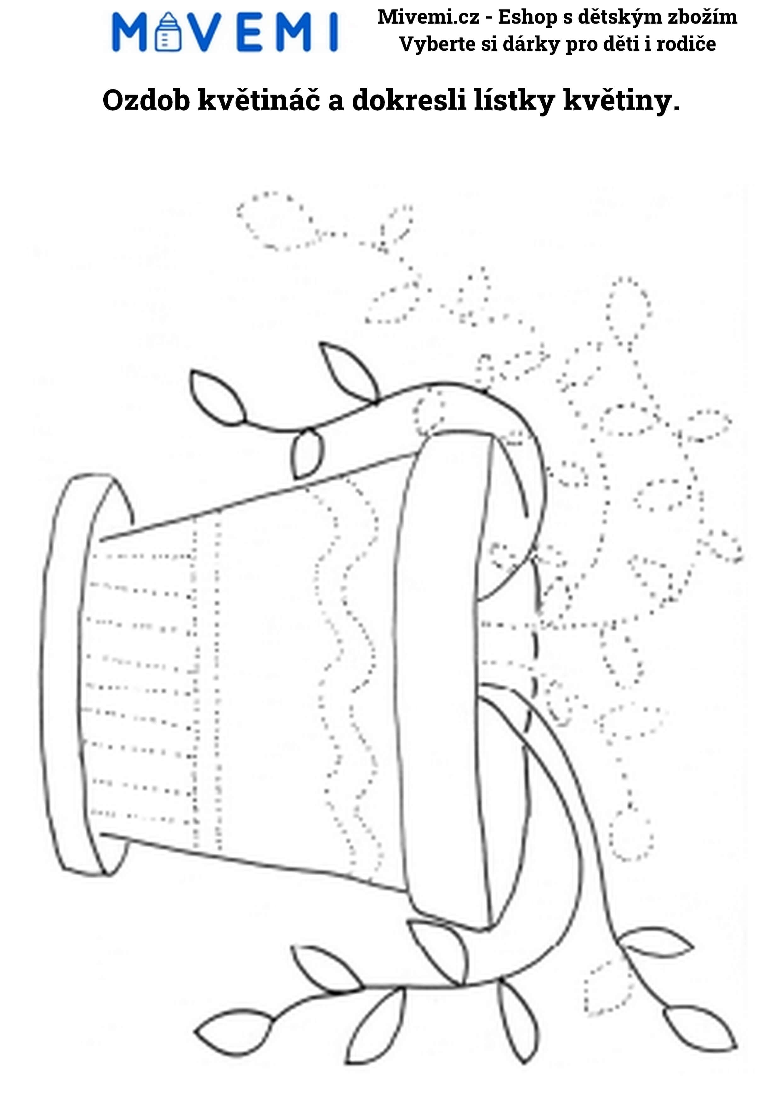 Interaktivní pracovní sešit pro děti poskytující vzdělávací aktivity a hravou přípravu na školu