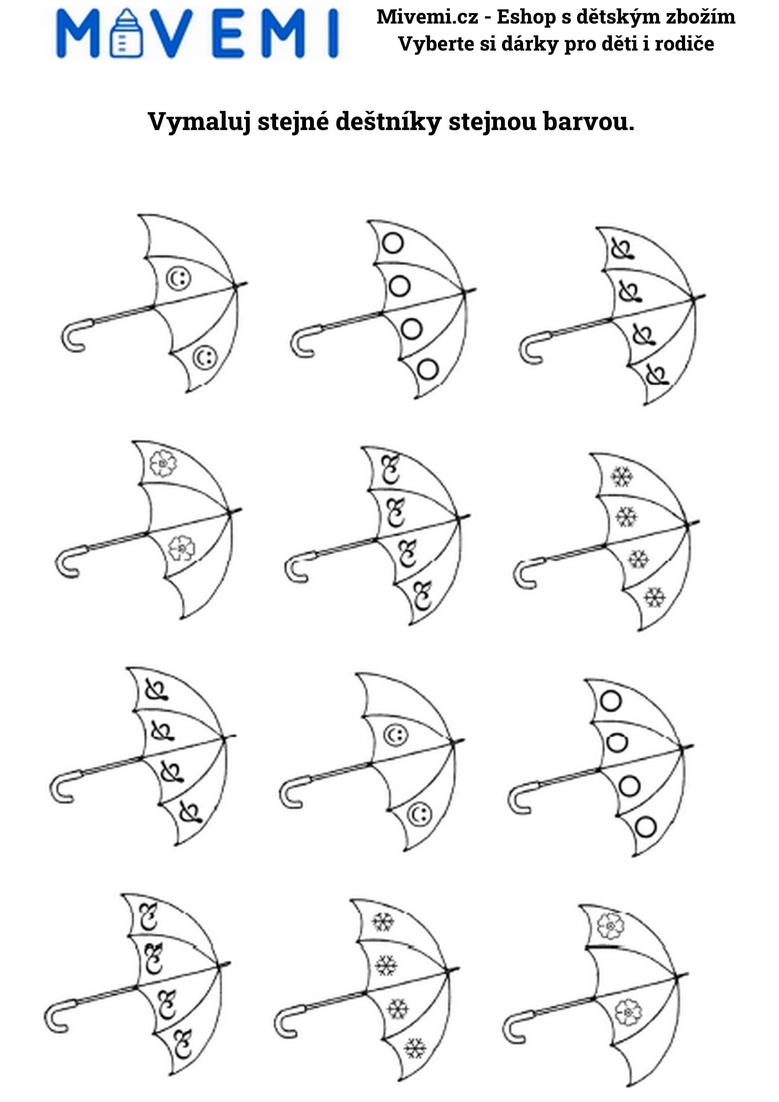 Hravý pracovní sešit pro děti zaměřený na rozvoj jemné motoriky a pozornosti.